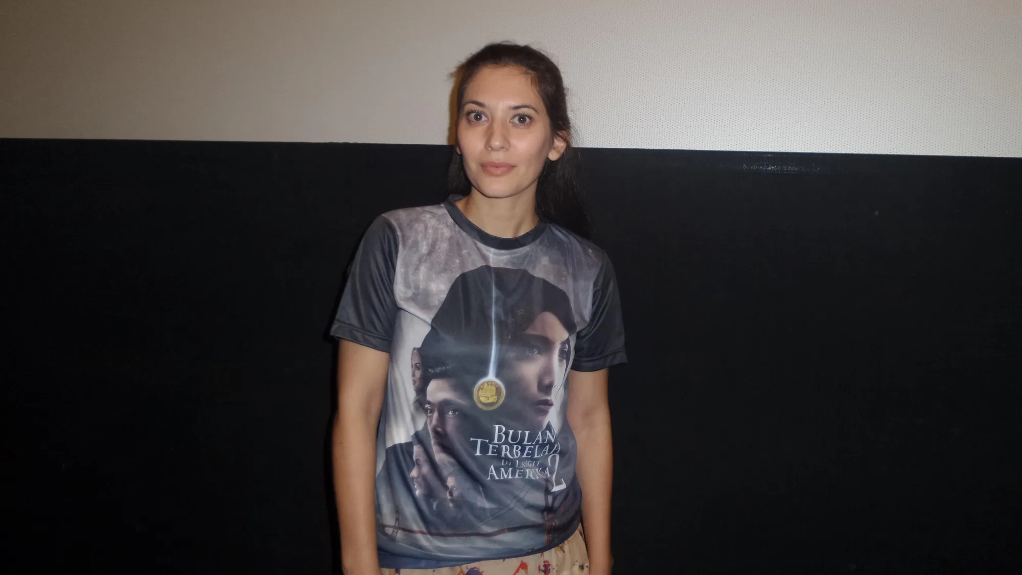 Hannah Al Rashid sempat ditahan di bandara Amerika Serikat karena namanya yang Islami. ŠKapanLagi.com/Adi Abbas Nugroho