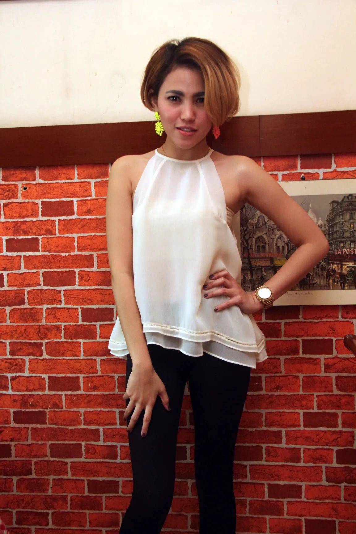 Intan Hardja menyukai program olahraga dan infotainment karena sesuai dengan karakternya. ©KapanLagi.com®/Hendra Gunawan