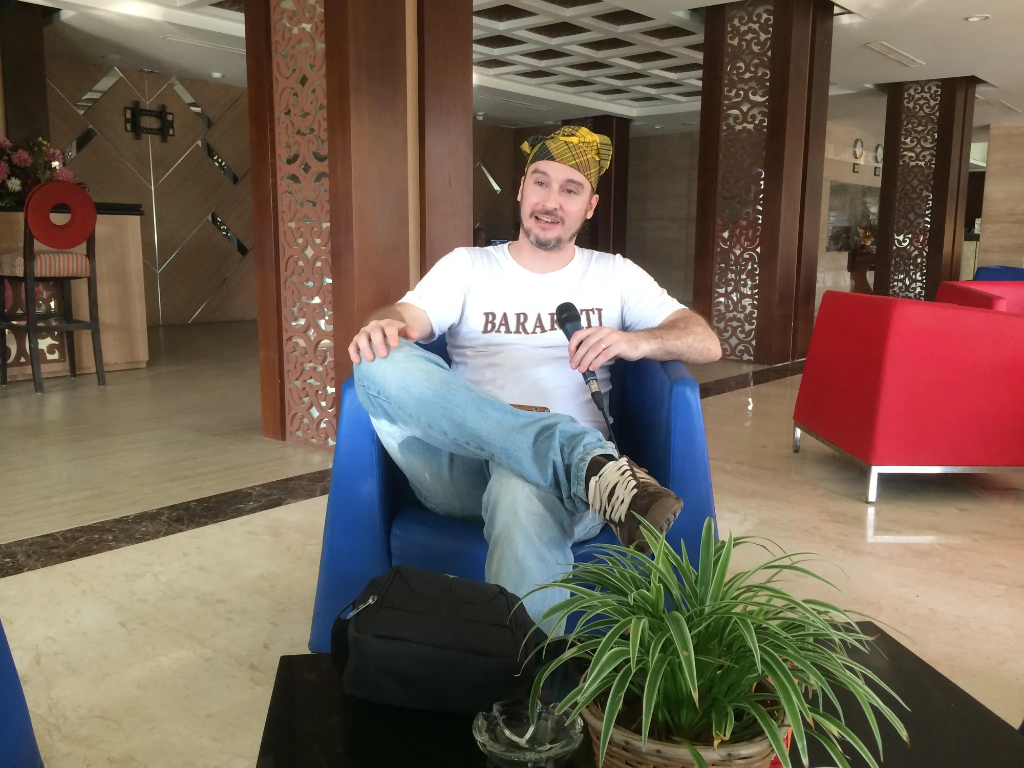 Jono ingin habiskan masa tua di Pulau Buton. Å KapanLagi.com/Dedi Rahmadi