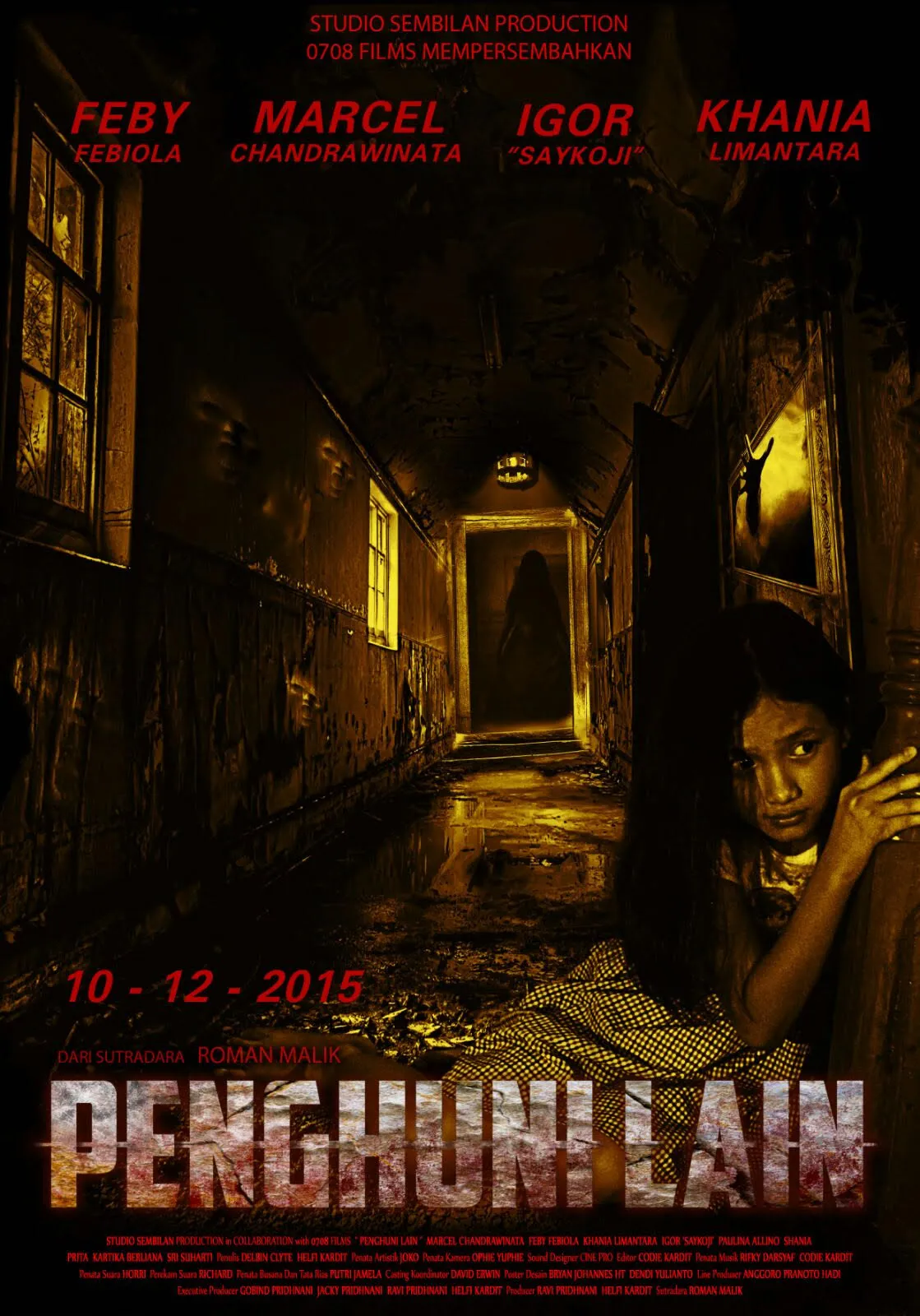 Poster baru PENGHUNI LAIN, mencekam. ©Studio Sembilan Production