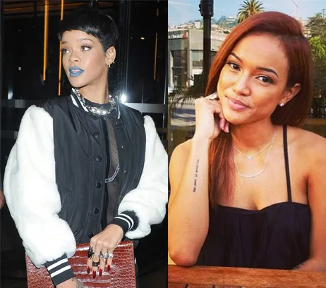 Rihanna dan Karrueche Foto: Istimewa, Official Instagram Karrueche