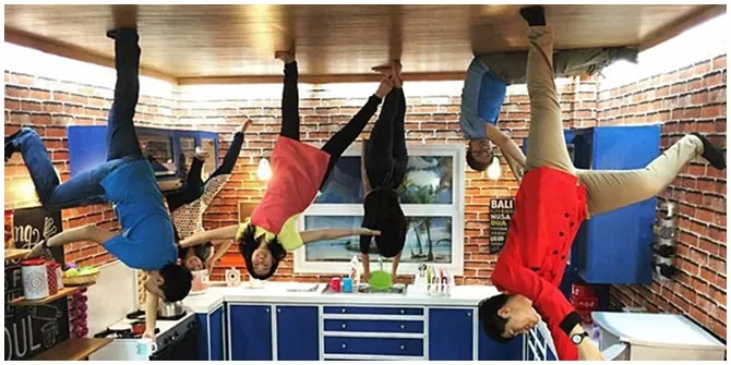 UPSIDE DOWN WORLD tempat wisata di Yogyakarta ini mendadak hits sejak pertama kali dibuka pada tahun 2016.