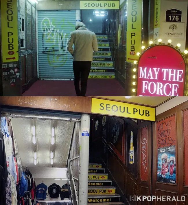 Lokasi barnya sama dengan yang ada di MV Lightsaber-nya EXO © Kpop Herald