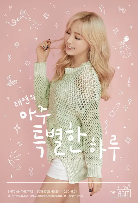 Taeyeon umumkan akan menggelar konser solo Oktober mendatang. ©SM Entertainment