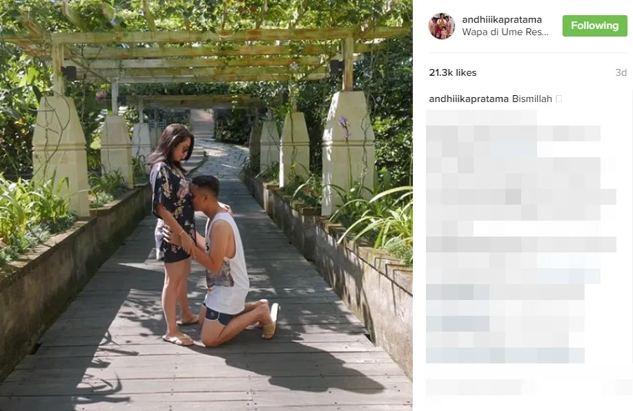 Ussy hamil lagi? ©instagram/andhiiikapratama