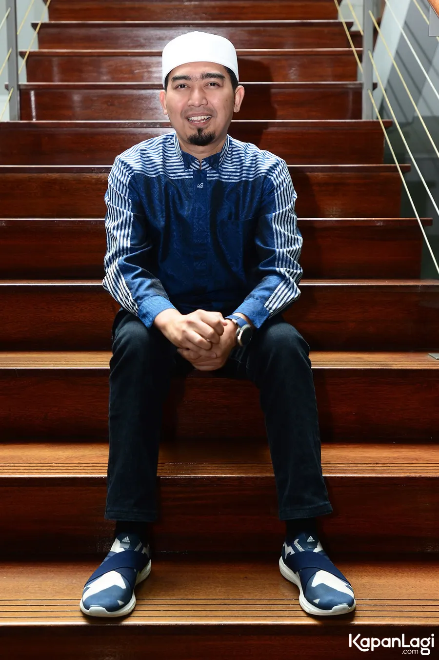 Ustadz Solmed pilih curhat di Twitter karena KBRI Singapura tak kunjung memberi respon saat dirinya ditahan imigrasi © KapanLagi.com/Bambang E Ros 