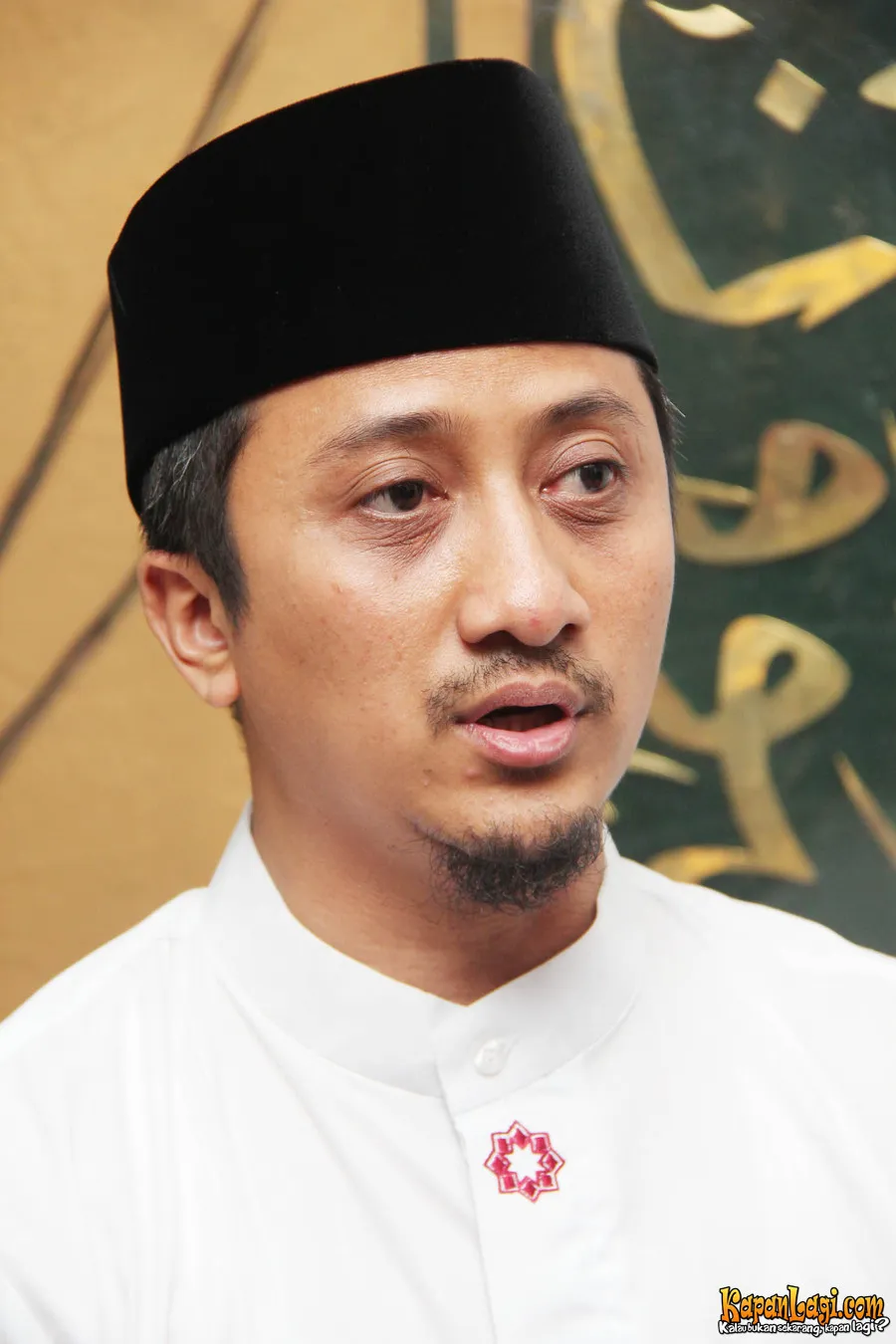 Yusuf Mansur menganggap banyak orang yang tidak tahu dan malah mendukung pernikahan sesama jenis. ©KapanLagi.com®/Hendra Gunawan