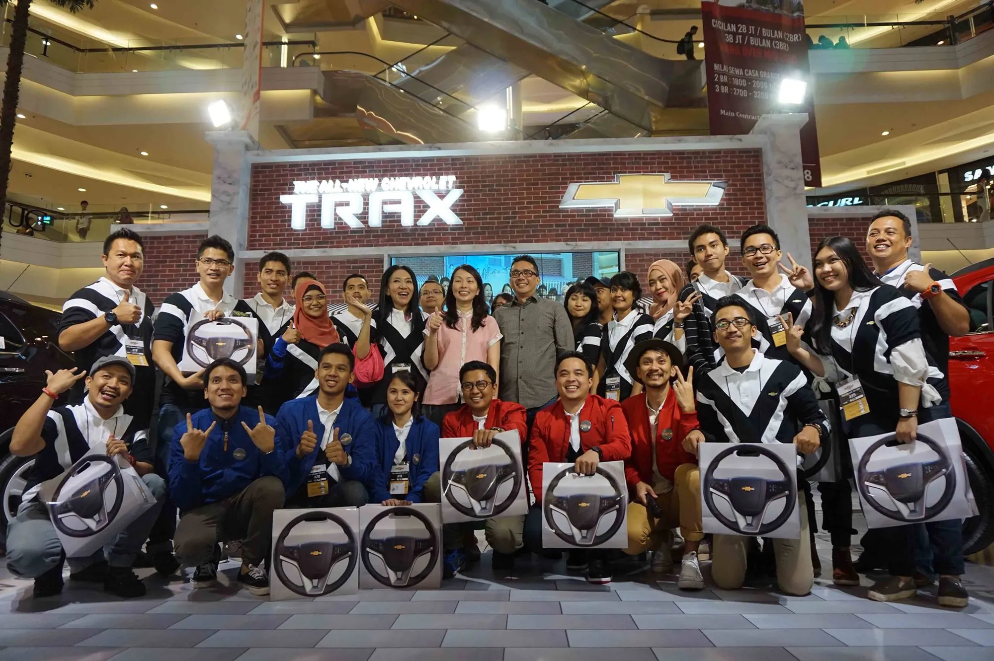 Peserta Event #TraxUnlockTheCity Challenge ©chevrolet