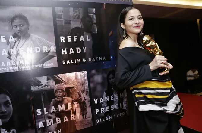 Putri Marino merasa sedih ditinggal Chicco Jerikho syuting © KapanLagi.com/Agus Apriyanto