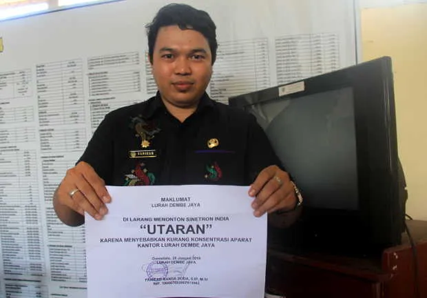 Faniear melarang pegawainya nonton 'Uttaran' ©riausky.com