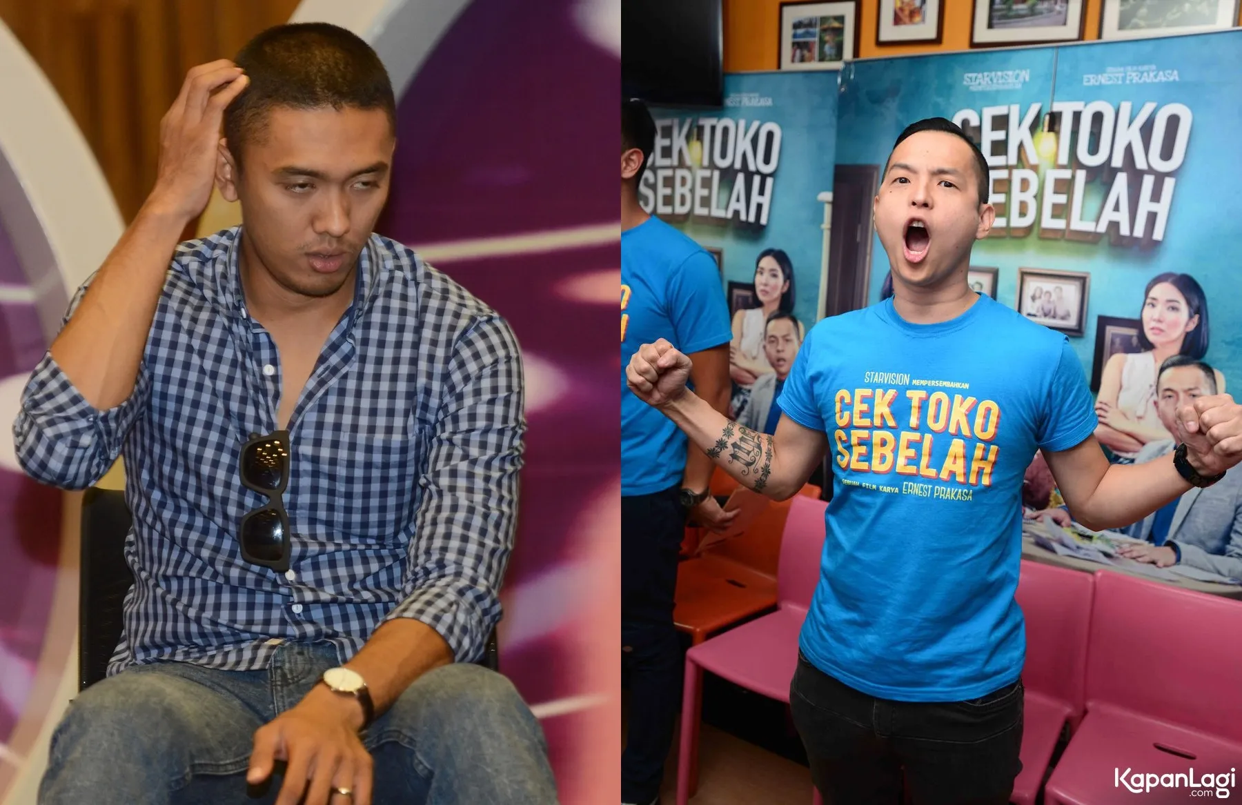 Uus dan Ernest pernah diboikot netizen karena komentarnya di sosial media. © KapanLagi.com