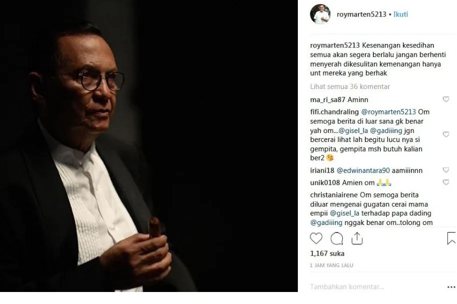 Roy Marten © Instagram Roy Marten