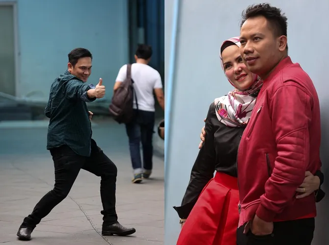 Uya menegaskan, kehadiran Farhat di acara tersebut tidak berhubungan dengan Vicky dan Angel. © KapanLagi.com/Budy Santoso