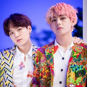 V dan Suga BTS (credit: Naver x Dispatch)