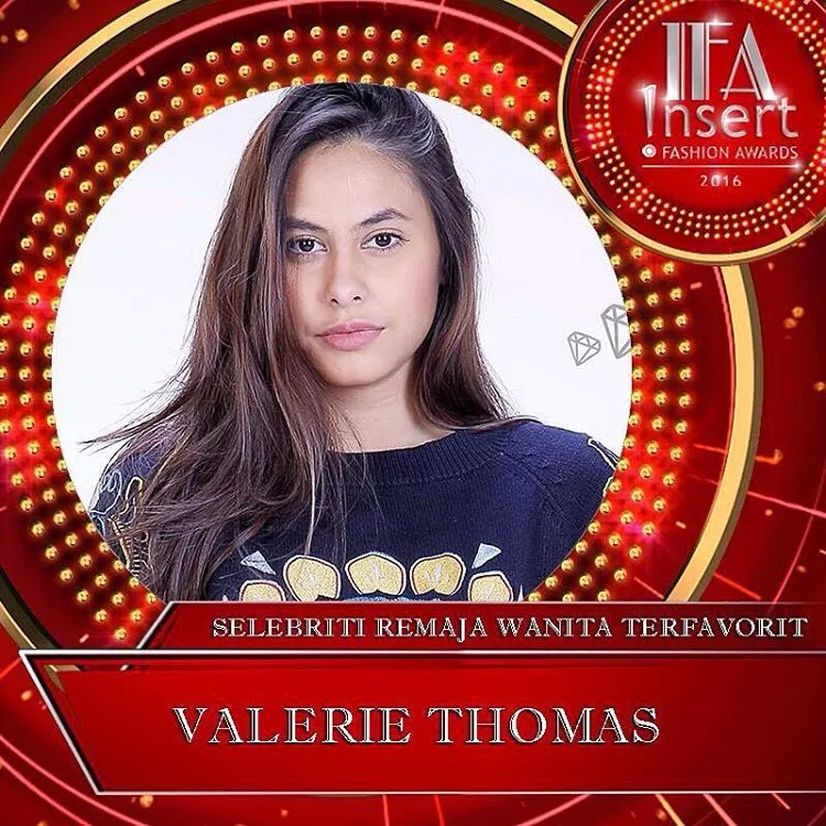 Valerie Thomas siap bersaing dengan Mikha Tambayong dan Aurel Hermansyah di IFA 2016 © instagram.com/ifa2016_transtv