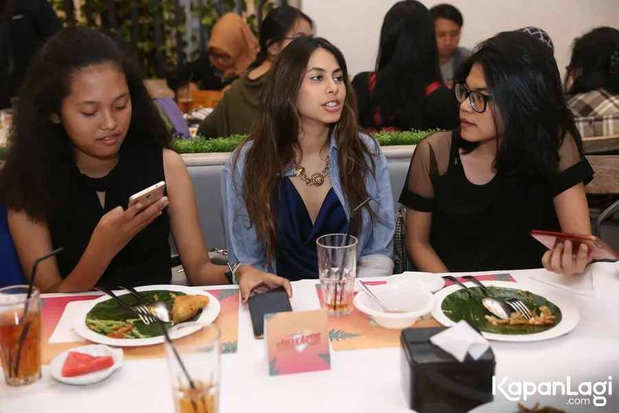 Meski mengaku nafsu makannya cukup besar, Valerie tetap mampu menjaga tubuh berkat olahraga. ©KapanLagi.com/Agus Apriyanto