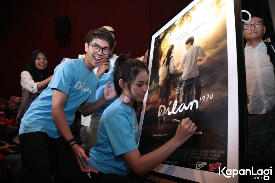 Iqbaal dan Vanesha bonding time dulu sebelum syuting dimulai © KapanLagi.com®/Muhammad Akrom Sukarya