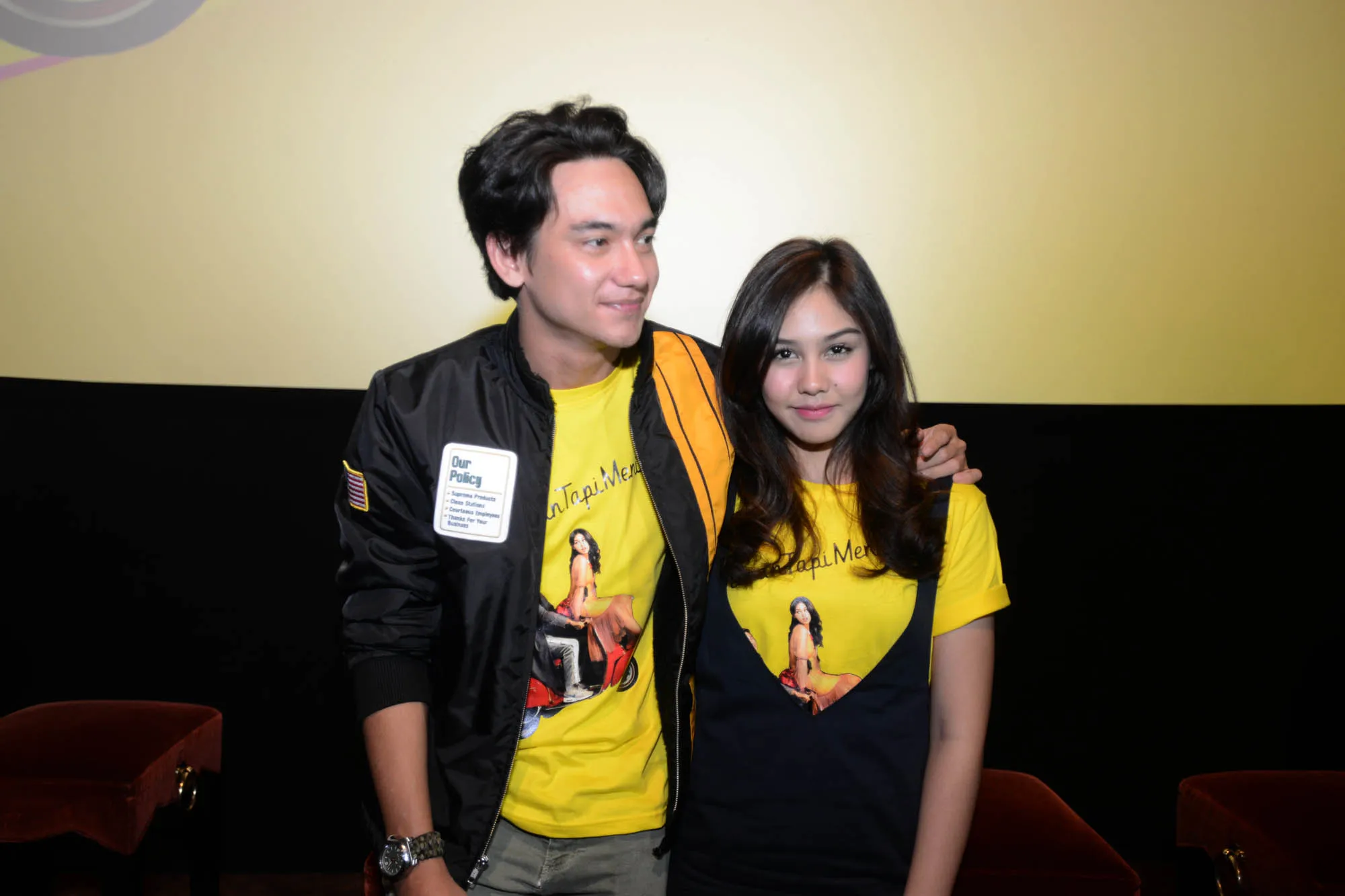 Adipati Dolken & Vanesha Prescilla © Kapanlagi/Bayu Herdianto