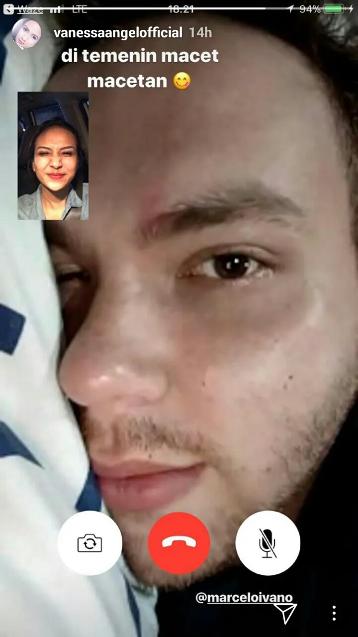 Gebetan baru Vanessa, Marcelo Ivano ©instagram/vanessaangelofficial