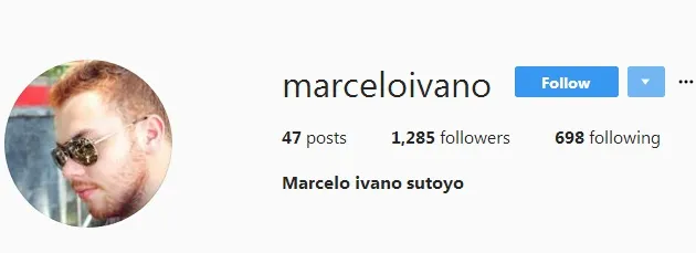 Marcelo Ivano Sutoyo, gebetan baru Vanessa Angel ©instagram/marceloivano