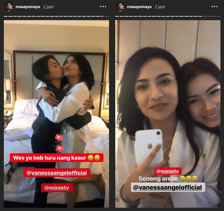 Vanessa Angel setelah bebas dari penjara credit: instagram.com/masayumaya
