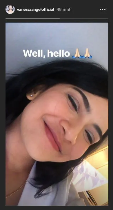 Vanessa Angel instagram story credit: instagram.com/vanessaangelofficial