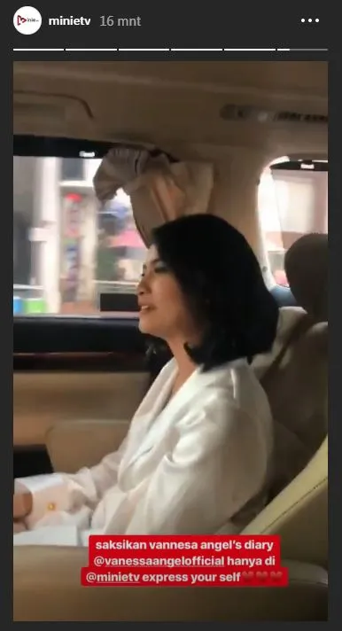 Vanessa Angel syuting acara baru credit: instagram.com/minietv