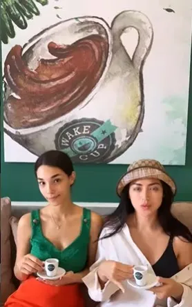 Vanessa Lima dan Jessica Iskandar (Credit: Instagram/vanessaaiskandar)