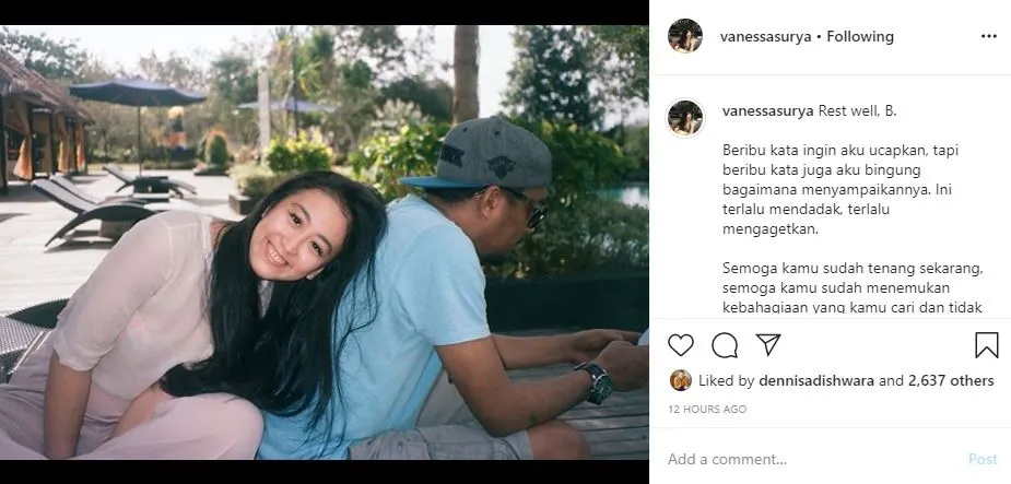 Credit: Instagram/vanessasurya