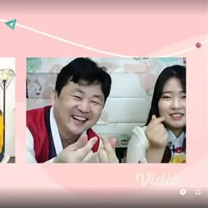 Park Gi Tae dan Shin Ji Won dari VANK di acara KapanLagi Korean Festival © Instagram.com/vank_prkorea