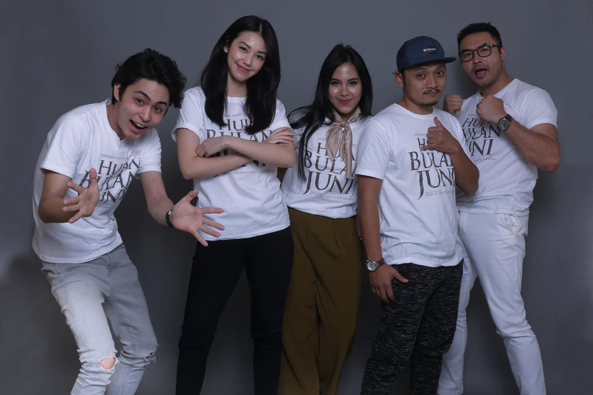 Cast HUJAN DI BULAN JUNI © Kapanlagi/Budy Santoso