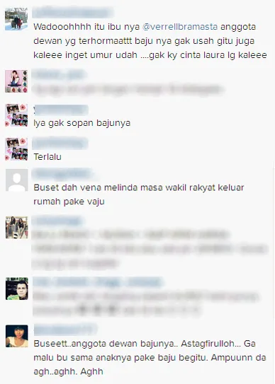 Venna Melinda dibanjiri kritikan / © Instagram