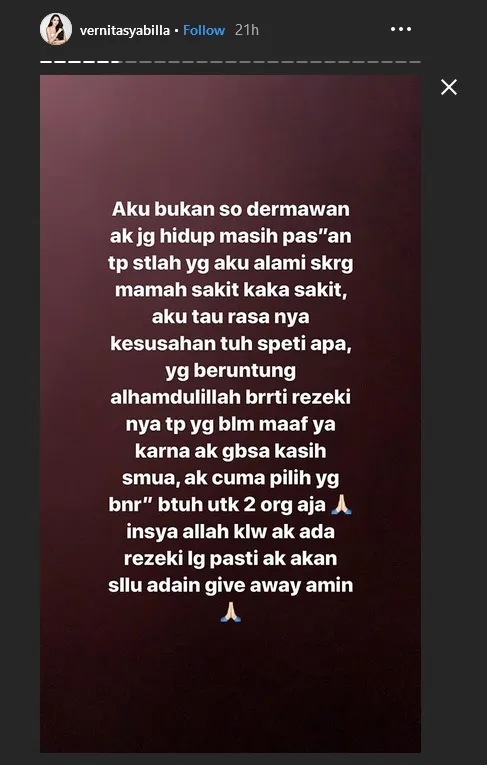 Credit: ©instagram.com/vernitasyabilla
