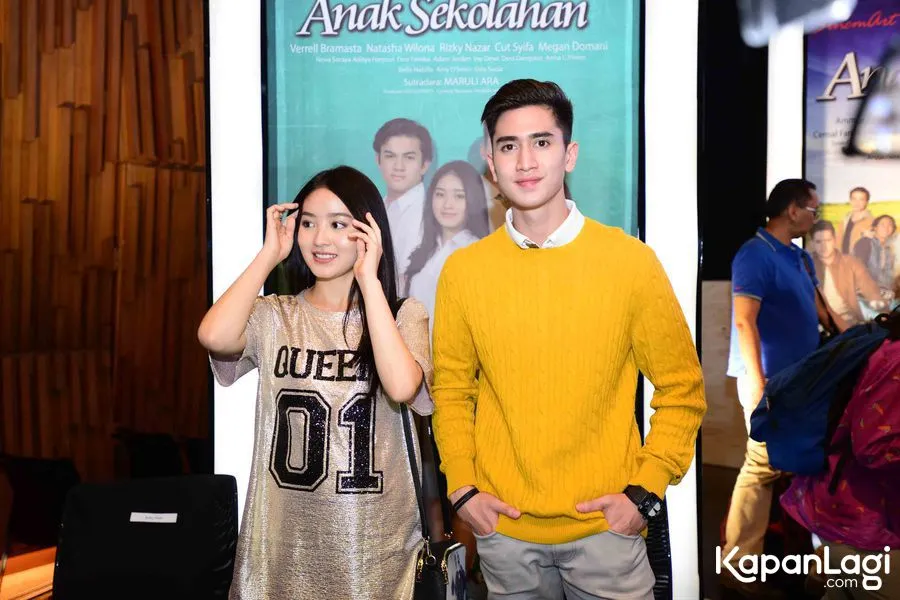 Natasha Wilona mengaku tak kesulitan untuk dipasangkan dengan Verrell. ŠKapanLagi.com/Bayu Herdianto