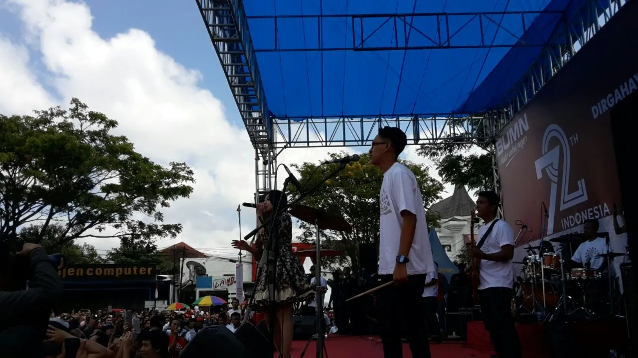 Via hibur warga Malang di CFD Ijen © KapanLagi.com®/Cinthya Septavy Putri