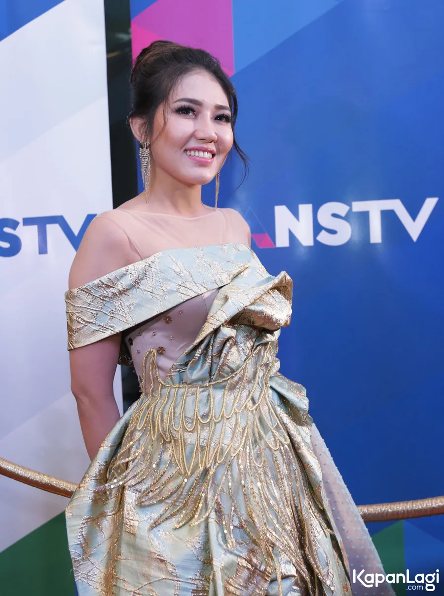 Via Vallen senang melihat aksi Baby Gempi menyanyikan lagu miliknya © KapanLagi.com®/Budy Santoso