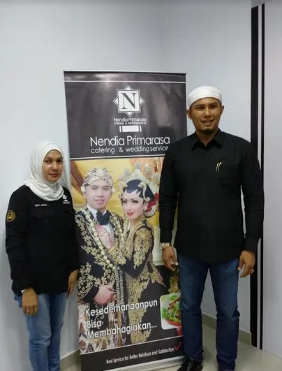 Nendia Catering jadi vendor pernikahan Vicky dan Angel ©KapanLagi.com/Mathias Purwanto