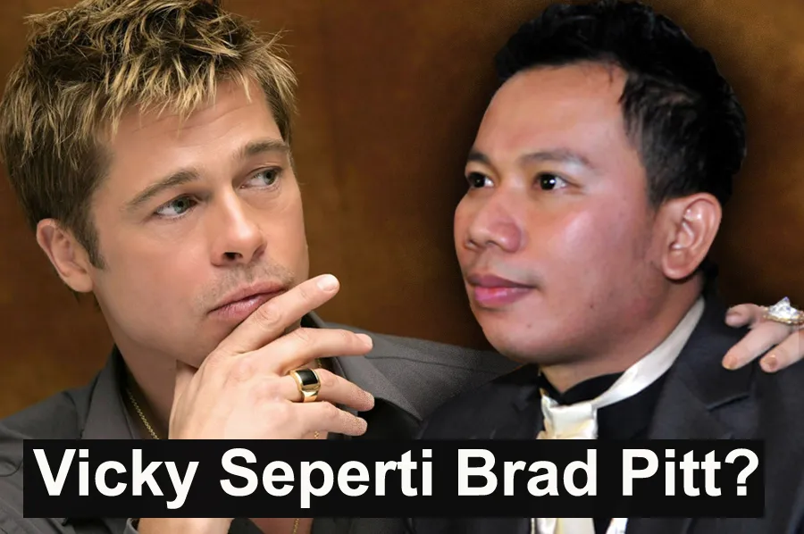 Pesona bagai Brad Pitt