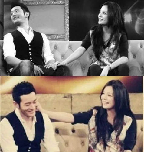 Vicky Zhao dan Huang Xioming yang selalu tampil mesra. ©lollipop.sg