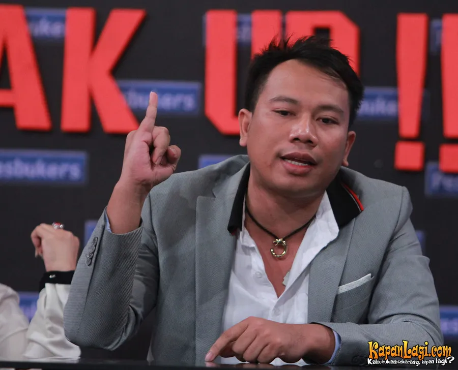 Vicky Prasetyo siap potong jari kelingking © KapanLagi.com®/Muhammad Akrom Sukarya