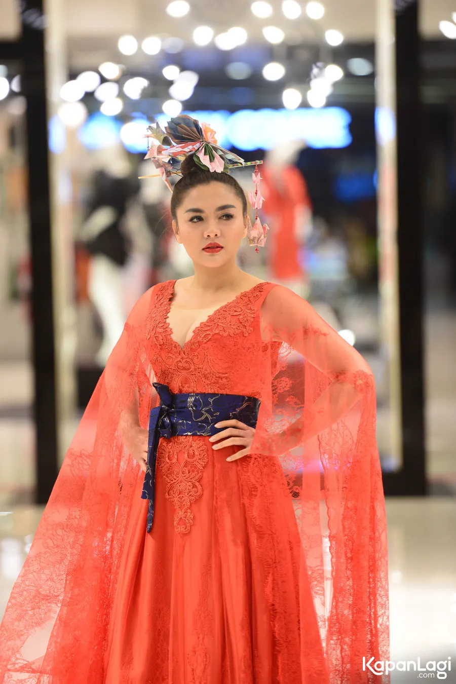 Vicky Shu mengaku pacarnya bukan dari kalangan artis. © KapanLagi.com/Bayu Herdianto