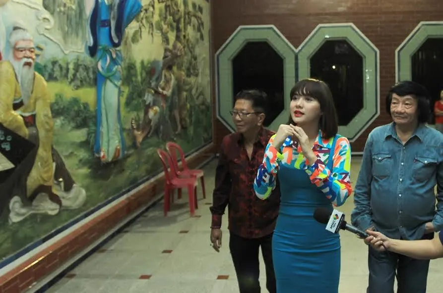 Vicky Shu kunjungi lokasi bersejarah ©KapanLagi.com/Sahal Fadhli