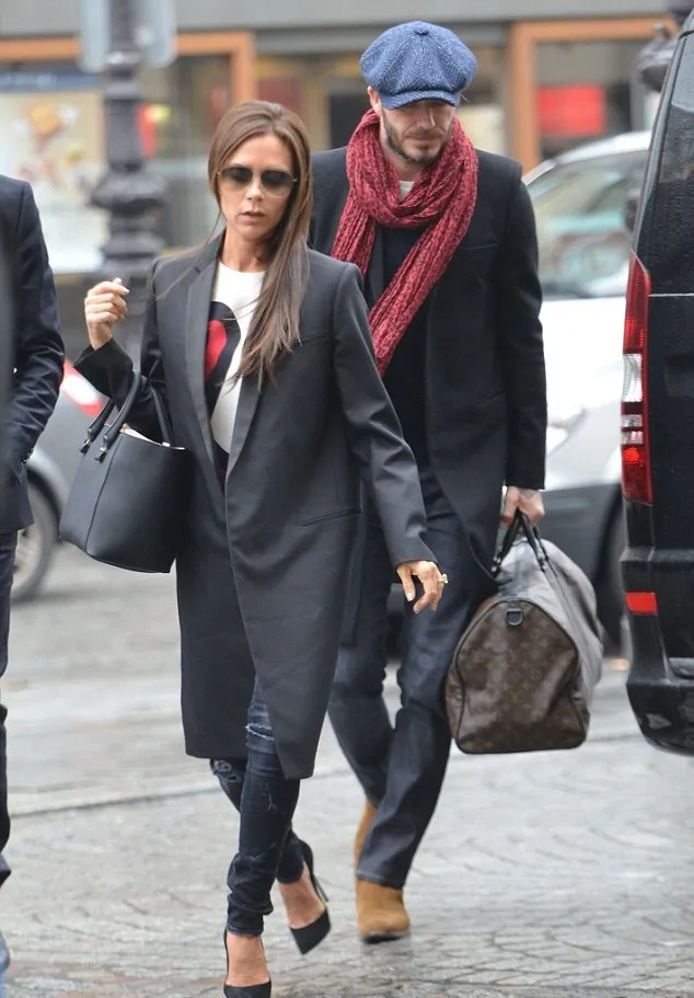 Victoria dan David Beckham tidak saling mencampuri urusan pekerjaan © dailymail.co.uk