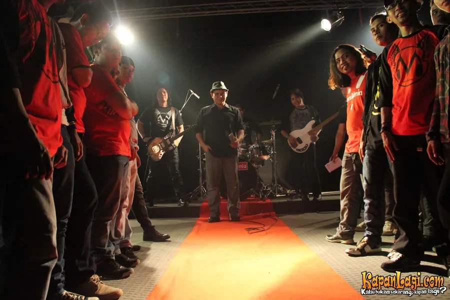 Musikimia saat pembuatan video klip @foto: KapanLagi.com®/Hendra Gunawan