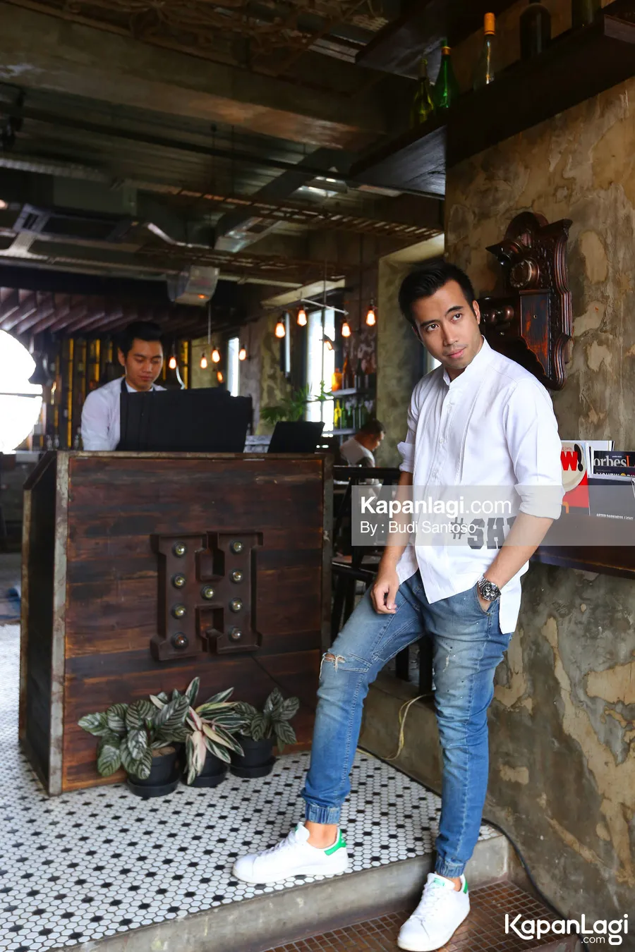 Vidi Aldiano bisnis restoran. ©KapanLagi.com/Budy Santoso