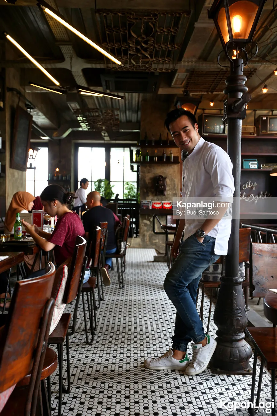 Vidi Aldiano haram tampil di restorannya sendiri. ©KapanLagi.com/Budy Santoso