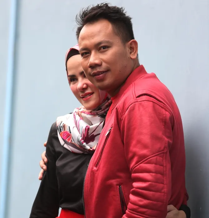 Sayang, keinginan Vicky justru tak sejalan dengan Angel Lelga yang berniat menunda momongan. © KapanLagi.com/Budy Santoso
