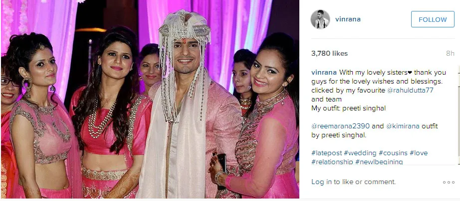 Vin Rana bahagia pose bareng dua adik cantiknya © Instagram.com/vinrana
