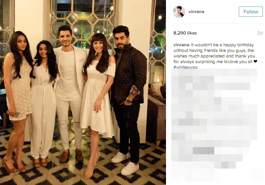 Vin Rana gelar pesta ulang tahun serba putih ©instagram/vinrana