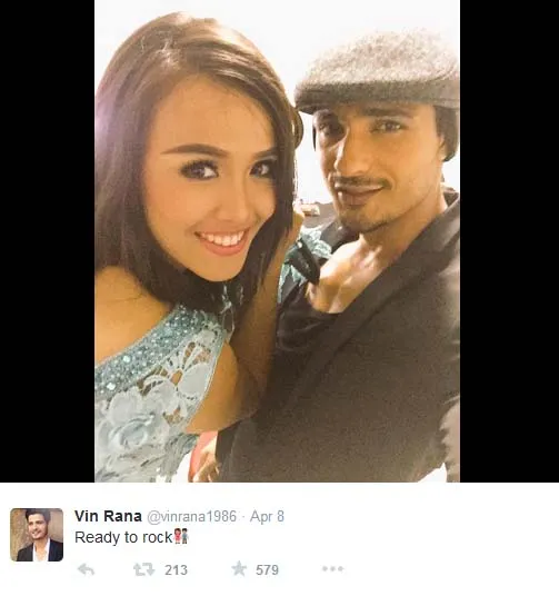 Vin Rana makin tergila-gila dengan Nita? @twitter/vinrana1986